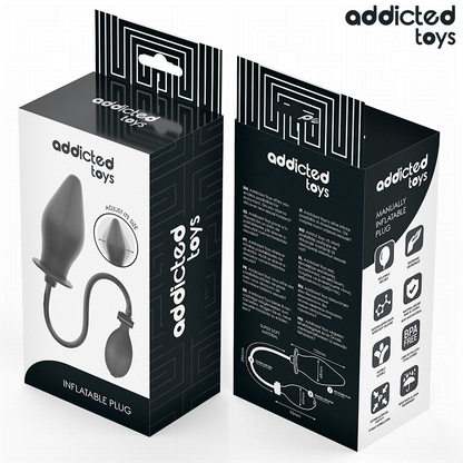 ADDICTED TOYS - PLUG ANALE GONFIABILE MODELLO 2 - ADDICTED TOYS | Lingerie Harness Boutique