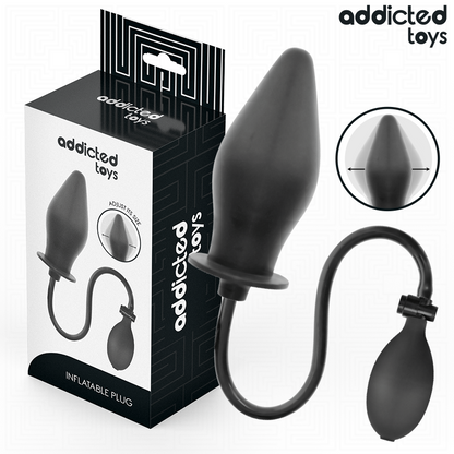 ADDICTED TOYS - PLUG ANALE GONFIABILE MODELLO 2 - ADDICTED TOYS | Lingerie Harness Boutique