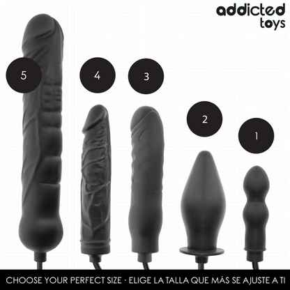 ADDICTED TOYS - DILDO GONFIABILE MODELLO XL 5 - ADDICTED TOYS | Lingerie Harness Boutique
