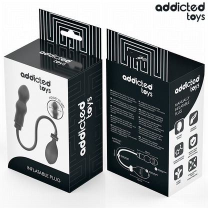 ADDICTED TOYS - PLUG ANALE GONFIABILE MODELLO 1 - ADDICTED TOYS | Lingerie Harness Boutique