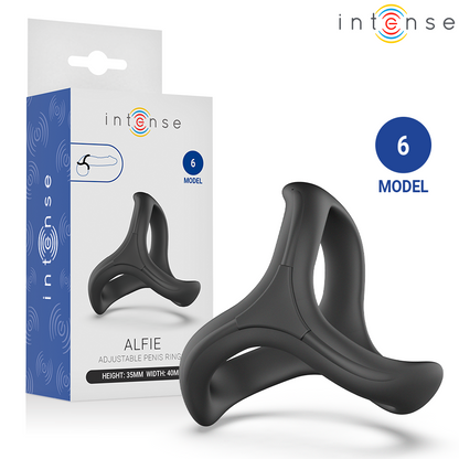 INTENSE - ALFIE ANELLO PER PENE TRIPLO REGOLABILE MODELLO 6 - INTENSE FOR HIM | Lingerie Harness Boutique