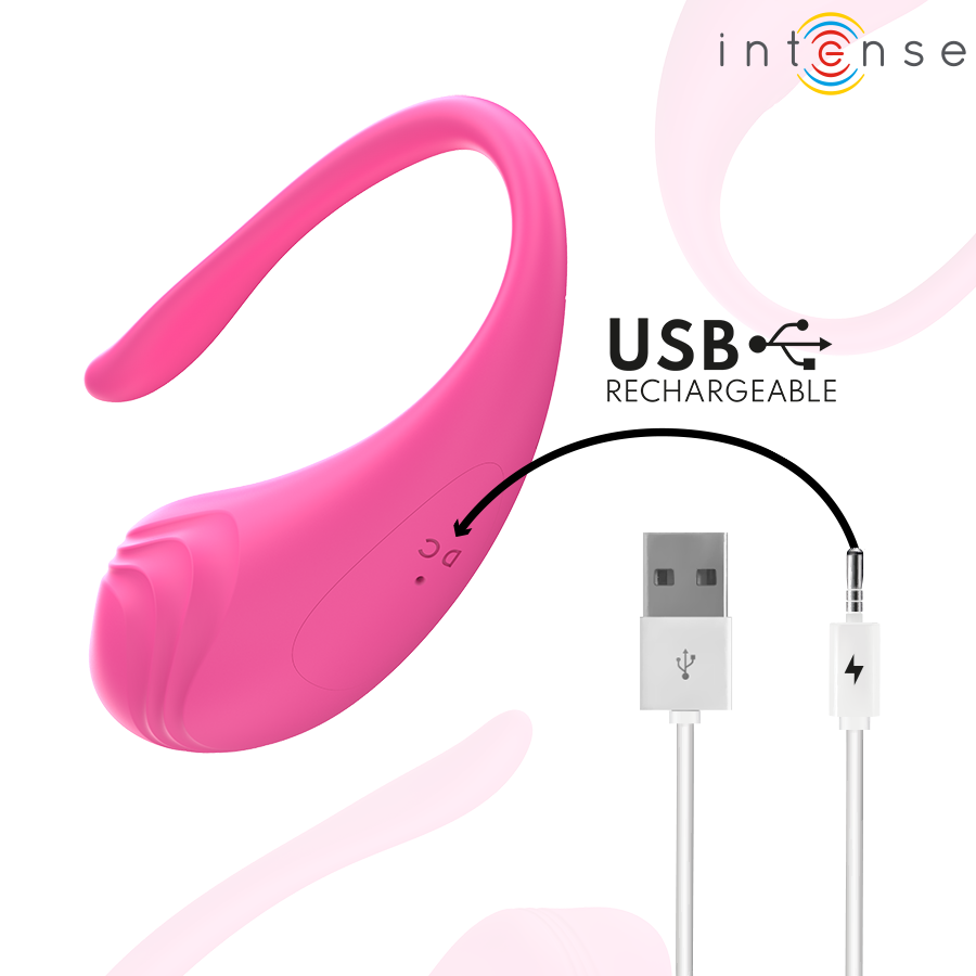 INTENSE - OLIVIA PINK UOVO VIBRANTE CON TELECOMANDO - INTENSE REMOTE CONTROL | Lingerie Harness Boutique