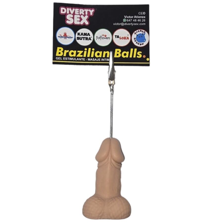 DIABLO PICANTE - CLIP NOTE PER PENE TONO CHIARO - DIABLO PICANTE | Lingerie Harness Boutique