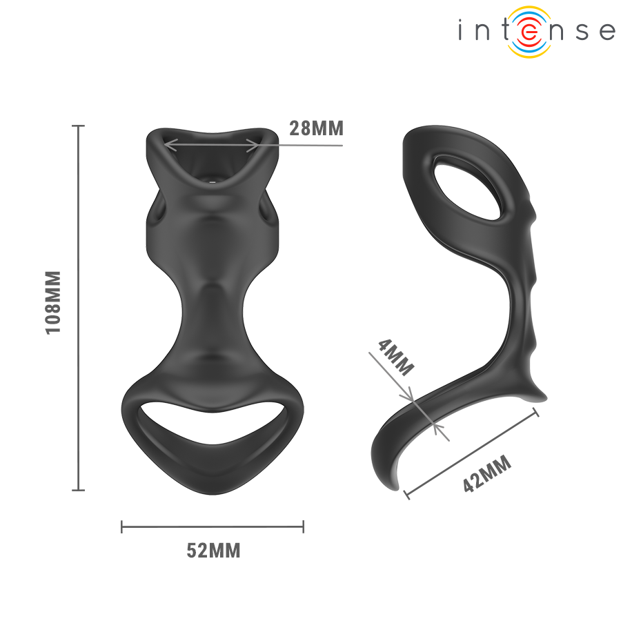 INTENSE - LIAM ANELLO PER PENE MODELLO 7 - INTENSE FOR HIM | Lingerie Harness Boutique