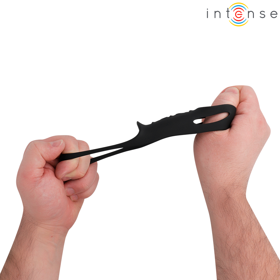 INTENSE - JEROME ANELLO PER PENE VIBRANTE REGOLABILE MODELLO 12 - INTENSE FOR HIM | Lingerie Harness Boutique