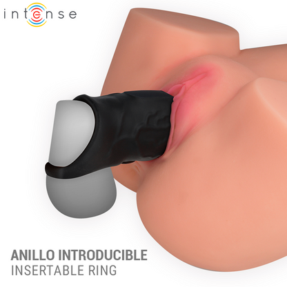 INTENSE - SEAN ANELLO PER PENE VIBRANTE REGOLABILE MODELLO 13 - INTENSE FOR HIM | Lingerie Harness Boutique