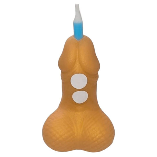 DIABLO PICANTE - CANDELA NUMERO DI COMPLEANNO PENE DORATA - DIABLO PICANTE | Lingerie Harness Boutique