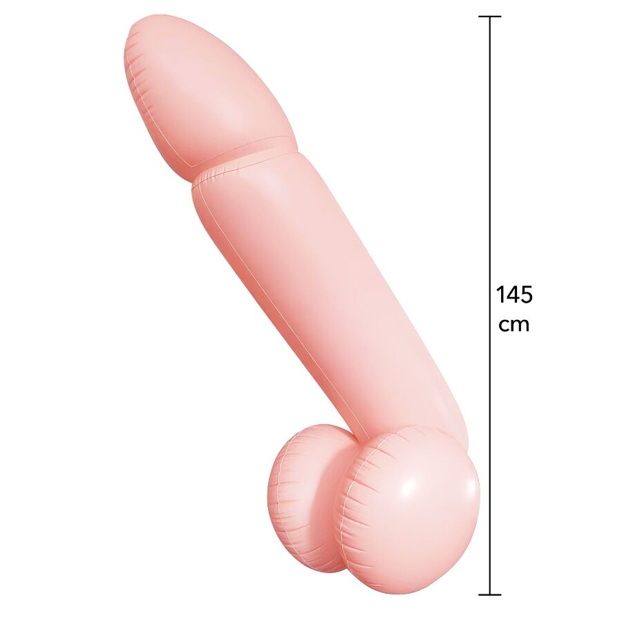 HIDDEN DESIRE - PENE GIGANTE GONFIABILE WILLY 145 CM - HIDDEN DESIRE | Lingerie Harness Boutique
