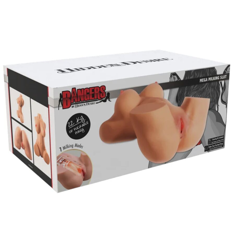 DESIDERIO NASCOSTO - MASTURBATORE FEMMINILE MEGA TROIA CON TORSO DA 22 KG - HIDDEN DESIRE | Lingerie Harness Boutique