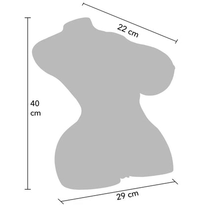 DESIDERIO NASCOSTO - TORSO DI CAGNA DA MUNGITURA ECCITATA MASTURBATORE FEMMINILE 10 KG - HIDDEN DESIRE | Lingerie Harness Boutique