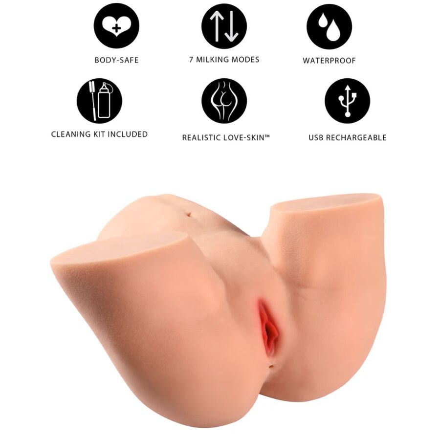 DESIDERIO NASCOSTO - MASTURBATORE FEMMINILE CON GRANDE CULO DA MUNGITURA 16 KG - HIDDEN DESIRE | Lingerie Harness Boutique