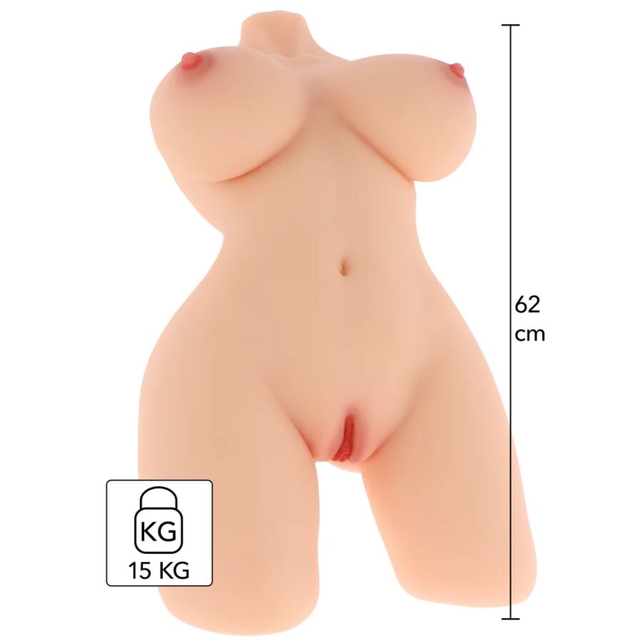 DESIDERIO NASCOSTO - GRANDE TROIA UNIVERSITARIA TORSO MASTURBATORE FEMMINILE 15 KG - HIDDEN DESIRE | Lingerie Harness Boutique