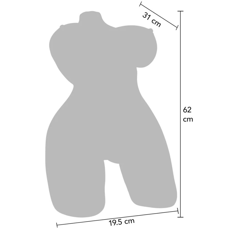 DESIDERIO NASCOSTO - GRANDE TROIA UNIVERSITARIA TORSO MASTURBATORE FEMMINILE 15 KG - HIDDEN DESIRE | Lingerie Harness Boutique