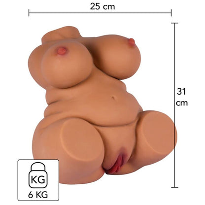 HIDDEN DESIRE - FAT FUCK QUEEN TORSO MASTURBATORE FEMMINILE 6 KG - HIDDEN DESIRE | Lingerie Harness Boutique