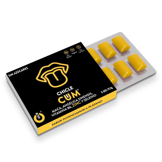 WUG SEX SENSE - AUMENTATORE DI SPERMA E POTENZIATORE DI SAPORE DI SPERMA DI BANANA 1 X 8 UNITÀ - WUG SEX SENSE | Lingerie Harness Boutique