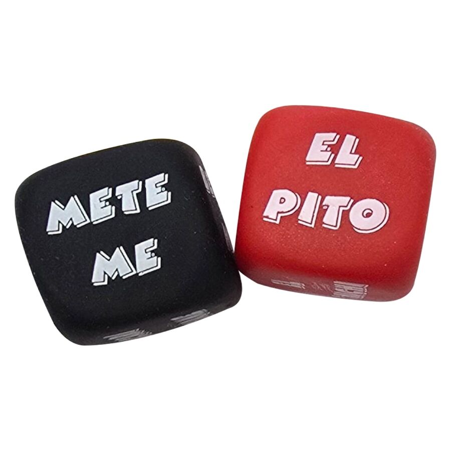 DIABLO PICANTE - 2 DADI DAZIONE E PARTE DEL CORPO - DIABLO PICANTE | Lingerie Harness Boutique