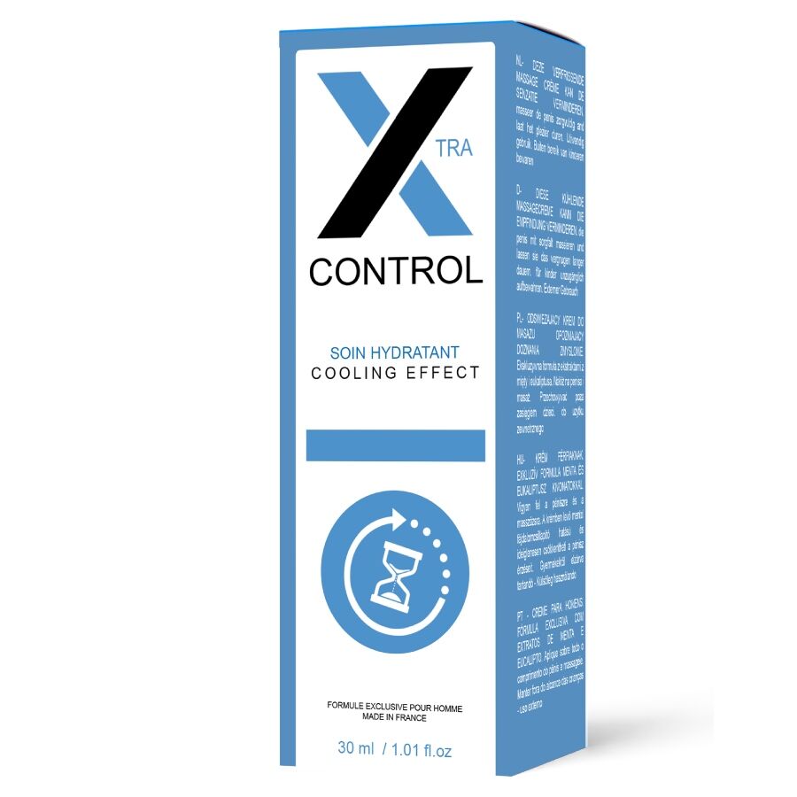 RUF - X CONTROL CREMA EFFETTO FREDDO PER UOMO 40 ML - RUF | Lingerie Harness Boutique