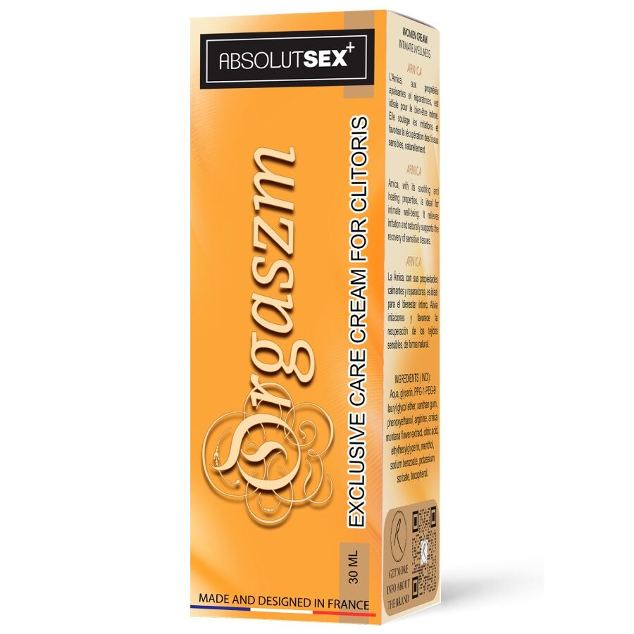 RUF - ORGASZM CREMA STIMOLANTE DEL CLITORIDE 30ML - RUF | Lingerie Harness Boutique