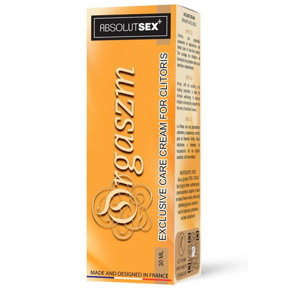RUF - ORGASZM CREMA STIMOLANTE DEL CLITORIDE 30ML - RUF | Lingerie Harness Boutique