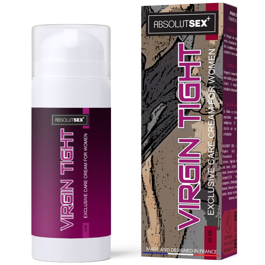 RUF - VIRGIN TIGHT CREMA RASSODANTE PER VAGINA STRETTA 30 ML - RUF | Lingerie Harness Boutique