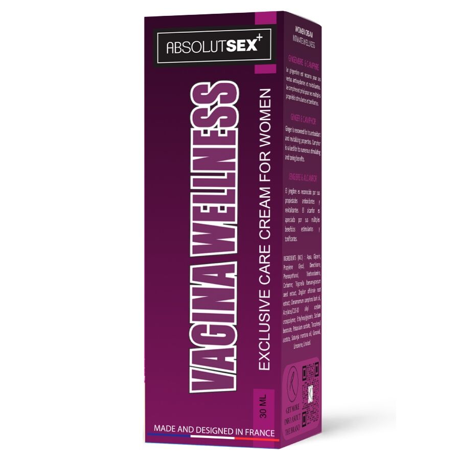 RUF - VAGINA WELLNESS PER MASSAGGIARE LABBRA 30ML - RUF | Lingerie Harness Boutique