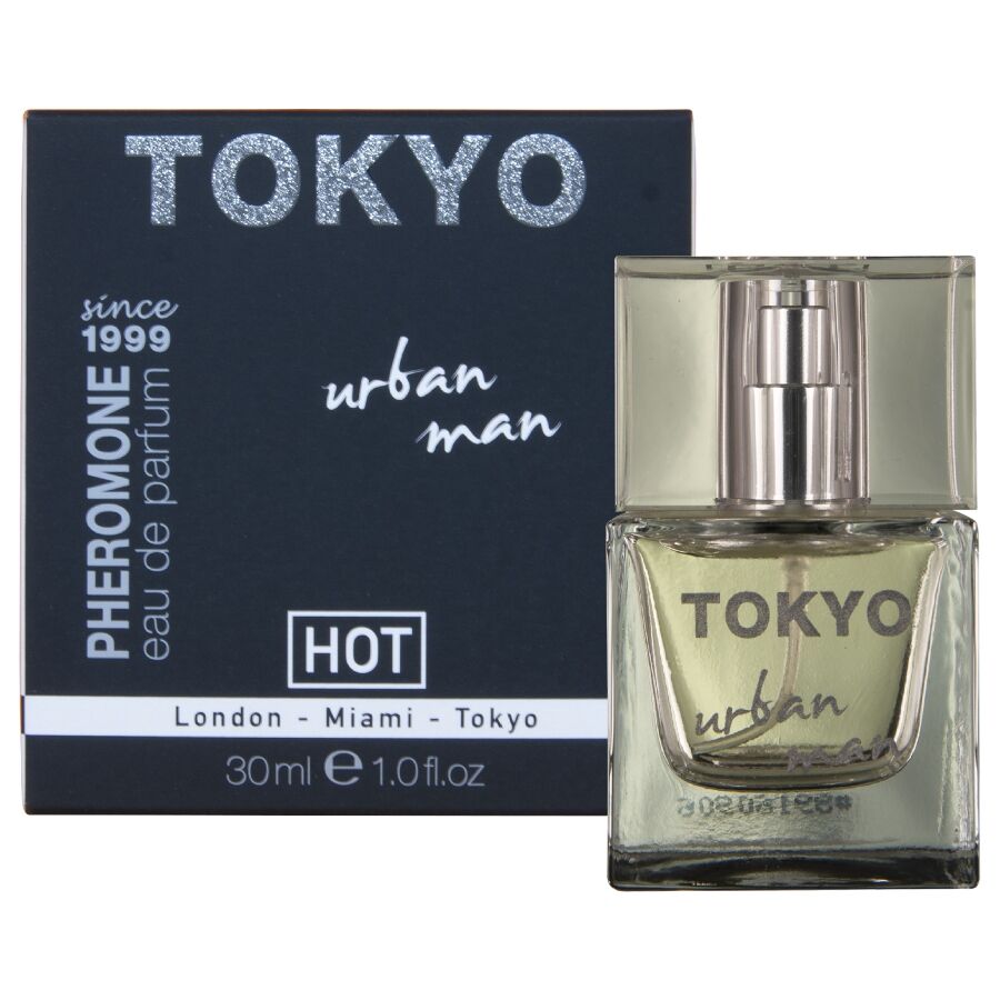 HOT - PROFUMO AI FEROMONI TOKYO URBAN MAN 30 ML - HOT | Lingerie Harness Boutique