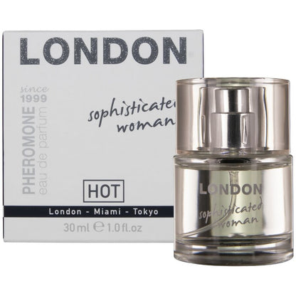 HOT - PROFUMO AI FEROMONI LONDRA DONNA SOFISTICATA 30 ML - HOT | Lingerie Harness Boutique
