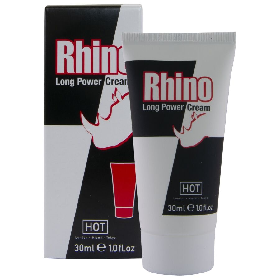 HOT - RHINO LONG POWER CREAM 30 ML - HOT | Lingerie Harness Boutique
