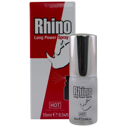 HOT - RHINO SPRAY A LUNGA POTENZA 10 ML - HOT | Lingerie Harness Boutique