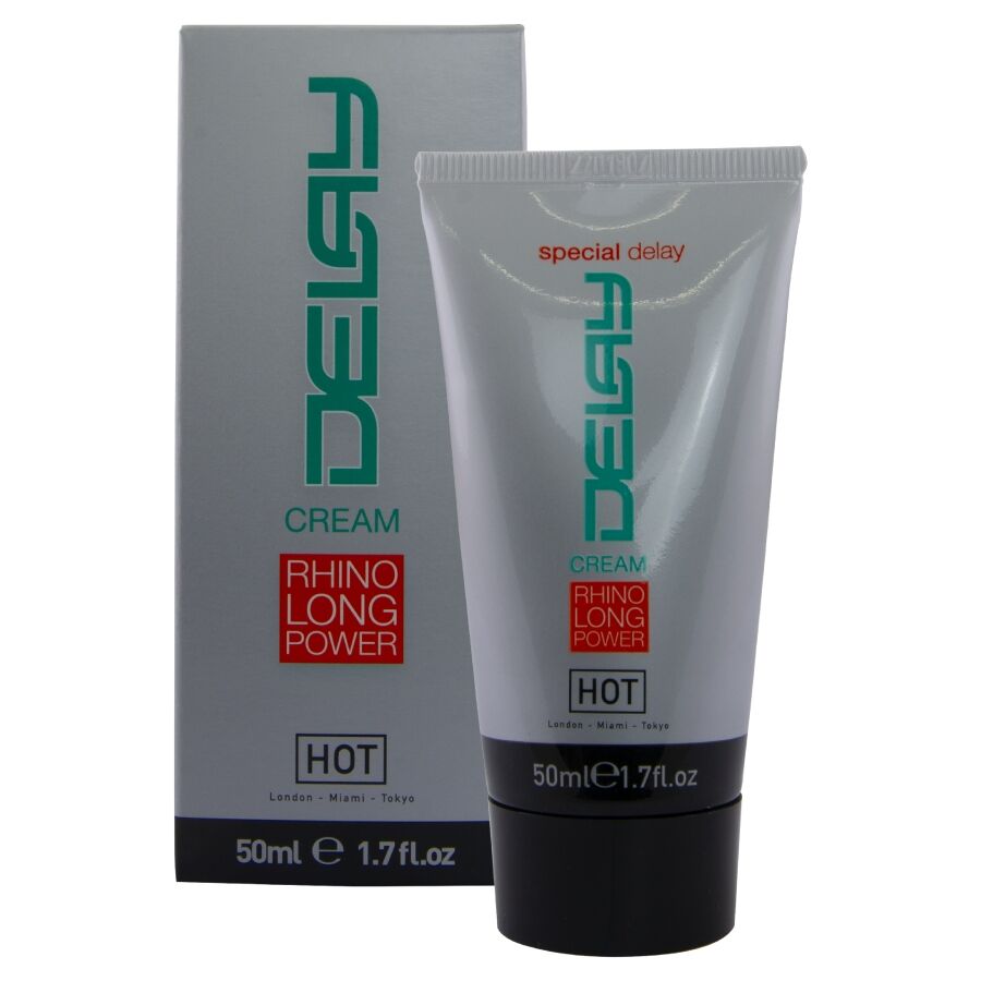 HOT - CREMA RITARDANTE 50 ML - HOT | Lingerie Harness Boutique