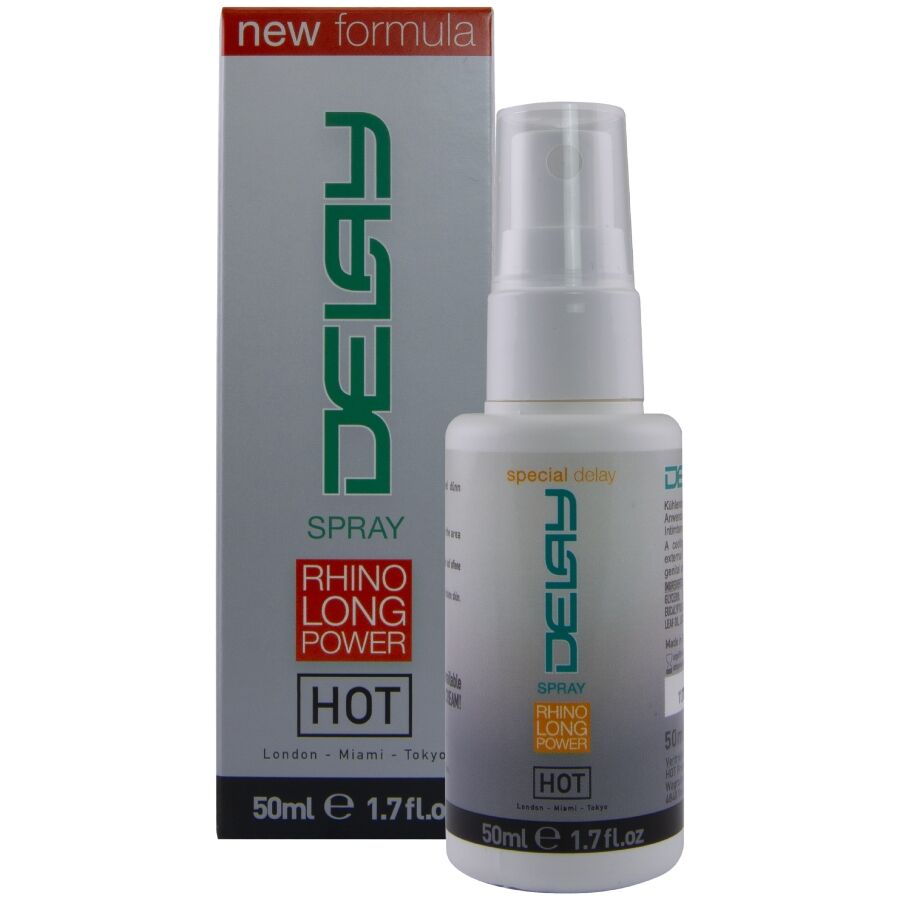 HOT - SPRAY RITARDANTE 50 ML - HOT | Lingerie Harness Boutique