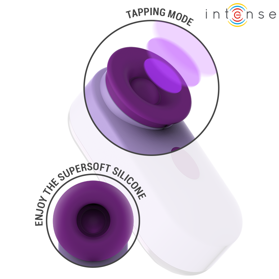 INTENSE - STIMOLATORE CLITORIDE SABRINA VIOLA - INTENSE FUN | Lingerie Harness Boutique