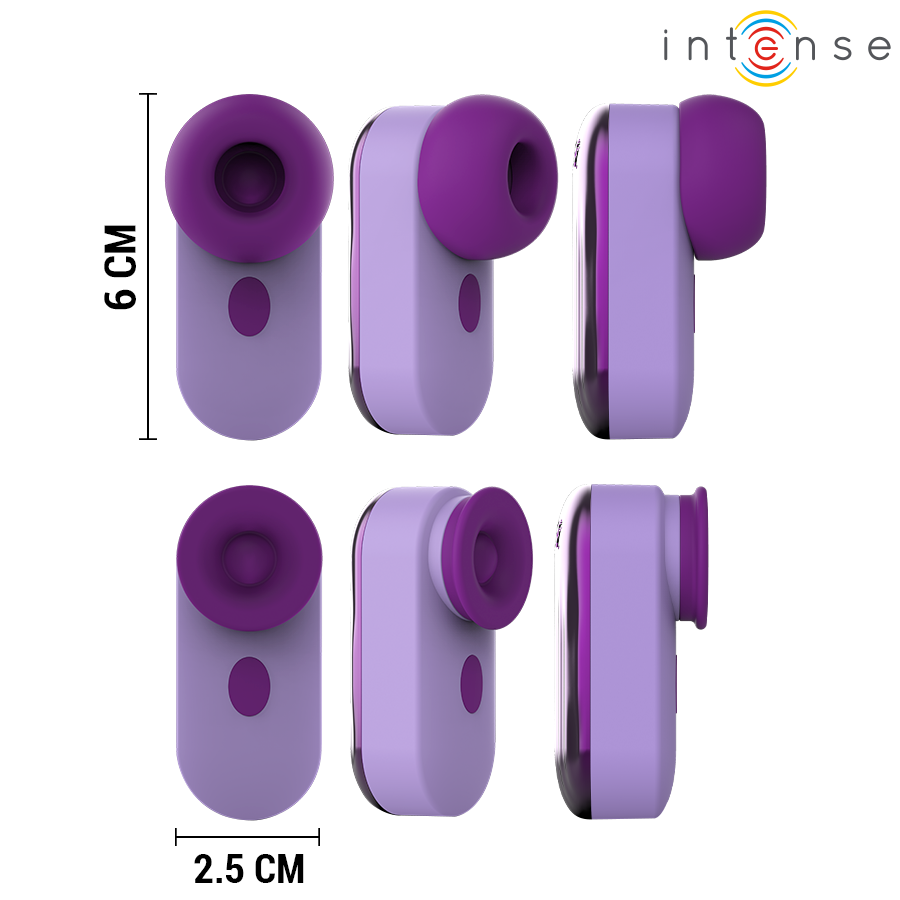 INTENSE - STIMOLATORE CLITORIDE SABRINA VIOLA - INTENSE FUN | Lingerie Harness Boutique