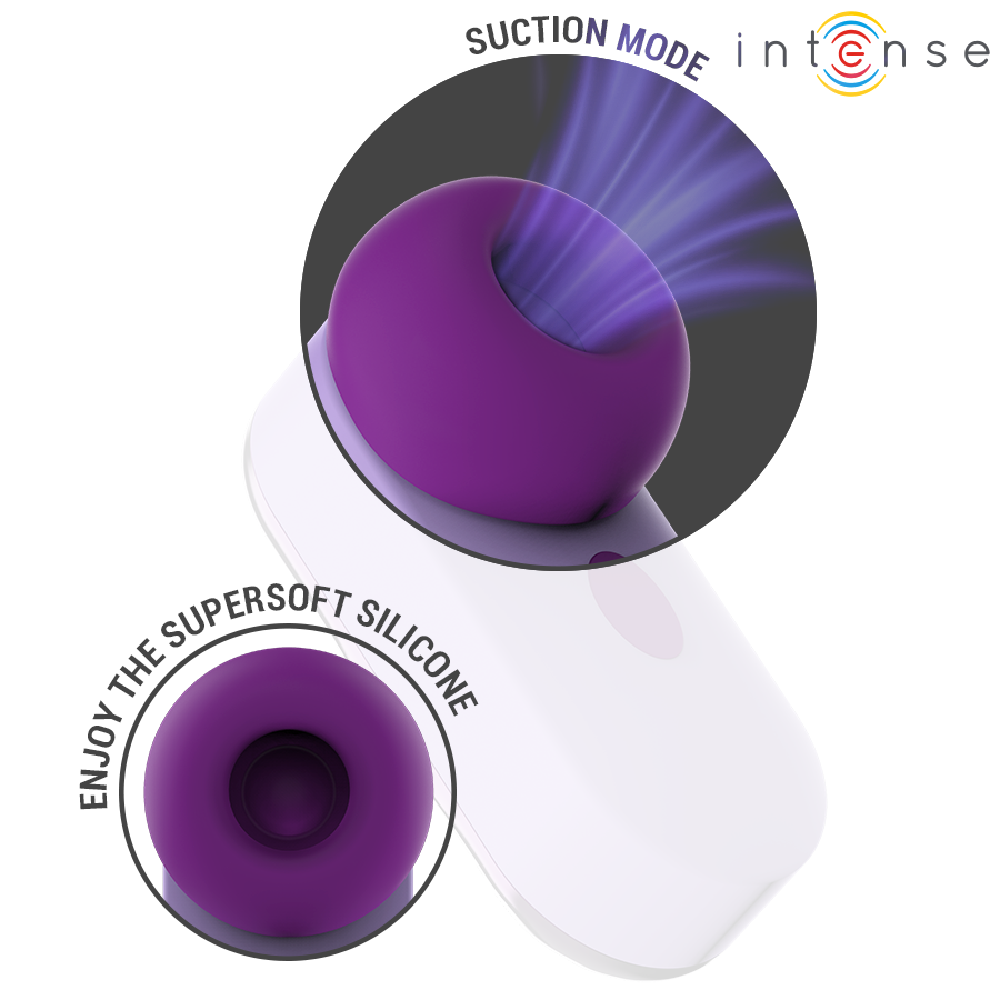 INTENSE - STIMOLATORE CLITORIDE SABRINA VIOLA - INTENSE FUN | Lingerie Harness Boutique