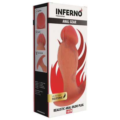 HIDDEN DESIRE - INFERNO REALISTICO DILATATORE ANALE 16 CM - HIDDEN DESIRE | Lingerie Harness Boutique