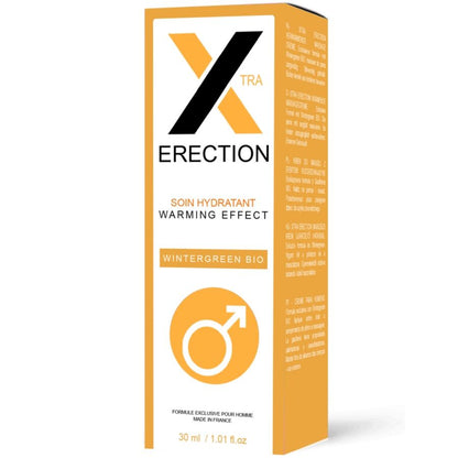 RUF - X ERECTION CREMA EREZIONE EFFETTO CALORE 30 ML - RUF | Lingerie Harness Boutique
