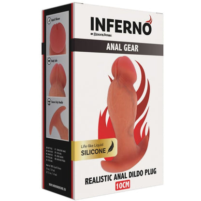 HIDDEN DESIRE - INFERNO REALISTICO DILATATORE ANALE 10 CM - HIDDEN DESIRE | Lingerie Harness Boutique
