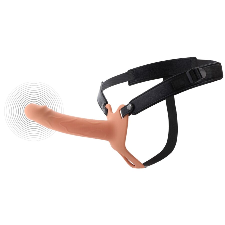 HIDDEN DESIRE - INFERNO VIBRANTE GUAINA PER PENE STRAP-ON 18 CM - HIDDEN DESIRE | Lingerie Harness Boutique