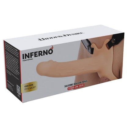 HIDDEN DESIRE - INFERNO GUAINA PER PENE STRAP-ON 20 CM - HIDDEN DESIRE | Lingerie Harness Boutique