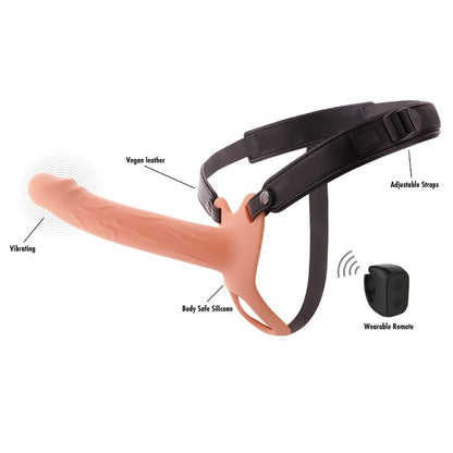 HIDDEN DESIRE - INFERNO VIBRANTE GUAINA PER PENE STRAP-ON 20 CM - HIDDEN DESIRE | Lingerie Harness Boutique