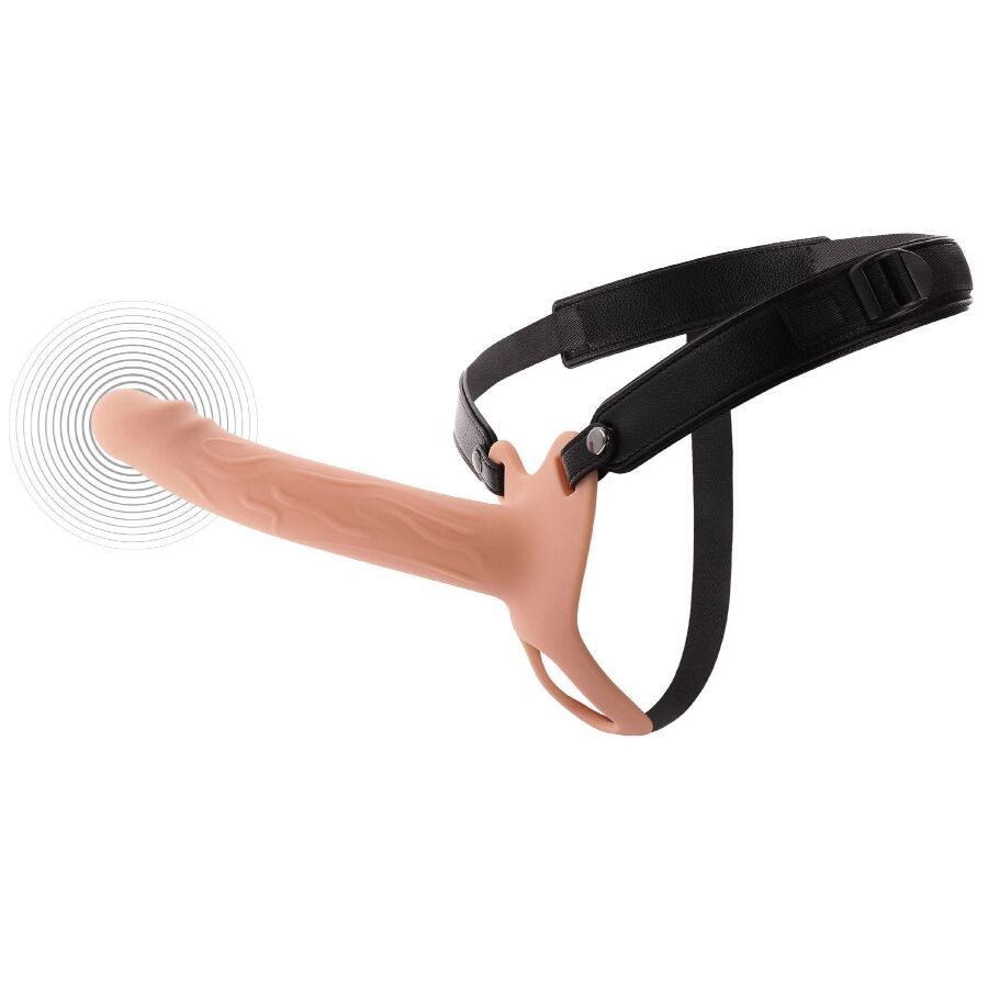 HIDDEN DESIRE - INFERNO VIBRANTE GUAINA PER PENE STRAP-ON 20 CM - HIDDEN DESIRE | Lingerie Harness Boutique