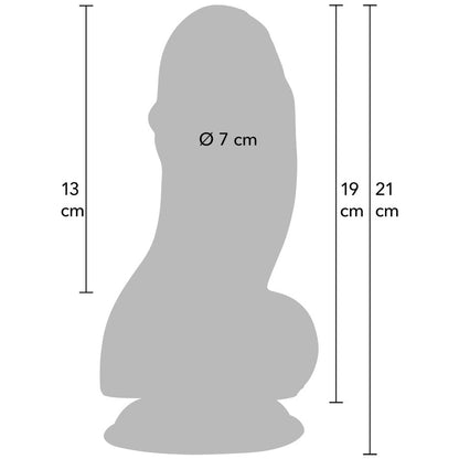 HIDDEN DESIRE - INFERNO DILDO FAT BOYS 19 CM - HIDDEN DESIRE | Lingerie Harness Boutique