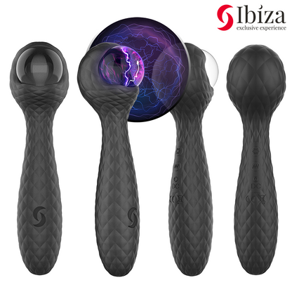 IBIZA - VIBRATORE E STIMOLATORE A SFERA DI PLASMA - IBIZA TECHNOLOGY | Lingerie Harness Boutique