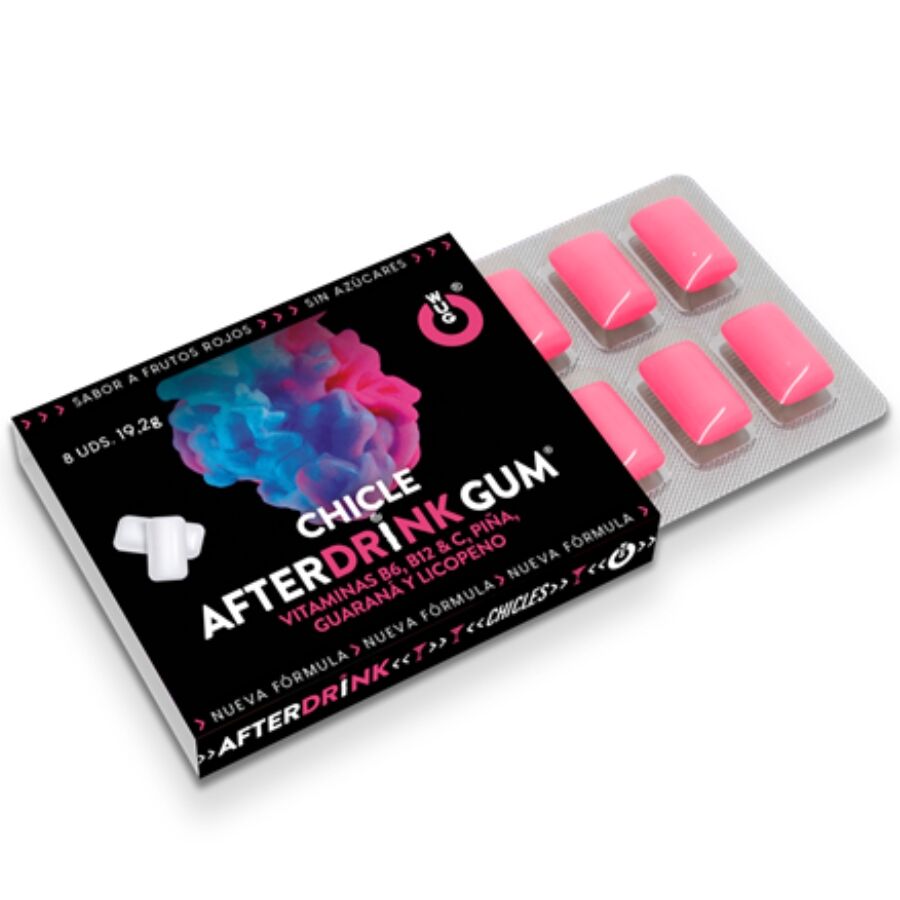 WUG GUM - AFTER DRINK DOPO SBRONZA 1 X 8 UNITÀ - WUG GUM | Lingerie Harness Boutique