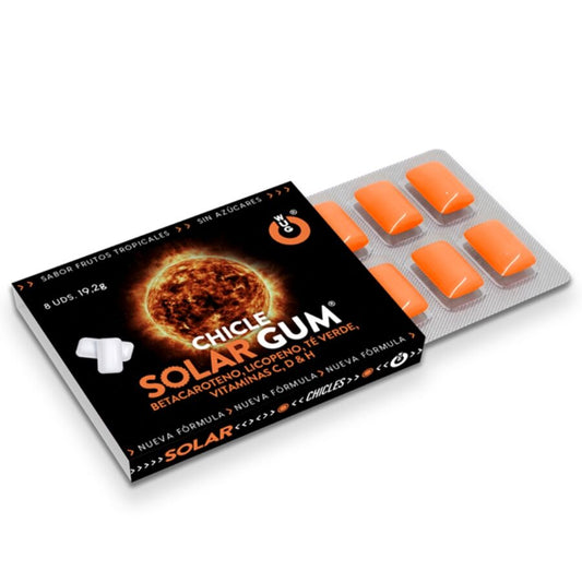 WUG GUM - SOLAR GUM ABBRONZANTE SOLARE 1 X 8 UNITÀ - WUG GUM | Lingerie Harness Boutique
