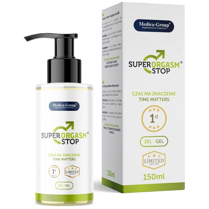 MEDICA GROUP - SUPER ORGASM STOP GEL INTIMO UOMO 150 ML - MEDICA GROUP | Lingerie Harness Boutique