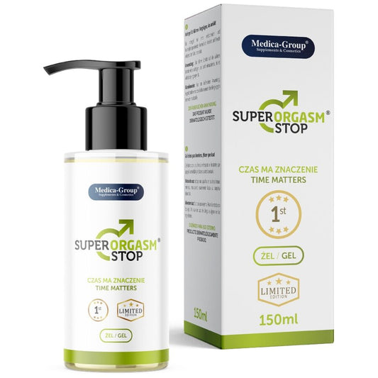 MEDICA GROUP - SUPER ORGASM STOP GEL INTIMO UOMO 150 ML - MEDICA GROUP | Lingerie Harness Boutique