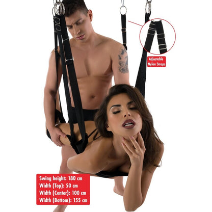 HIDDEN DESIRE - EXTREME LOVERS ALTALENA SEXUALE CON SUPPORTO - HIDDEN DESIRE | Lingerie Harness Boutique