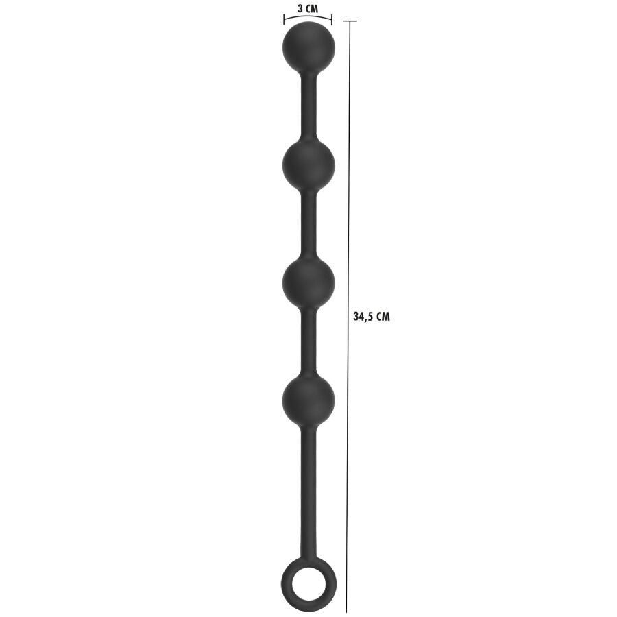 HIDDEN DESIRE - EXTREME SFERE ANALI PESANTI M - HIDDEN DESIRE | Lingerie Harness Boutique