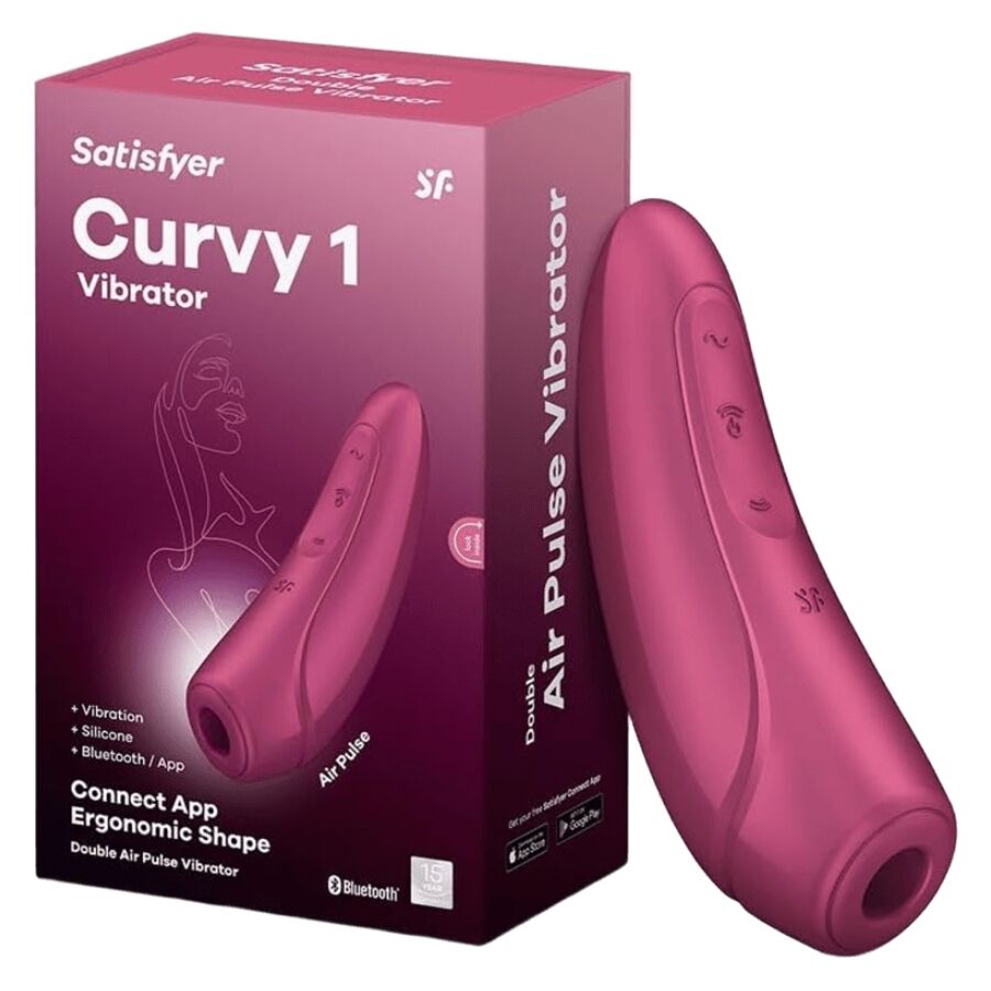 SATISFYER - CURVY 2 + ROSA - SATISFYER CONNECT | Lingerie Harness Boutique
